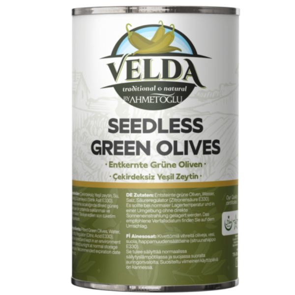 Çekirdeksiz Yeşil Zeytin
